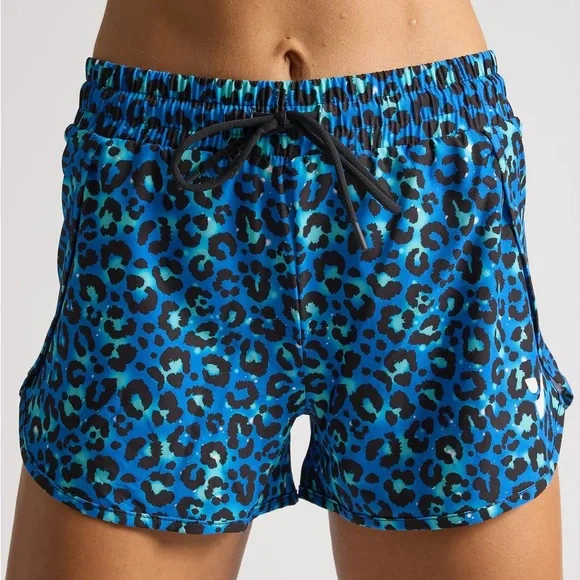 VOXY RUNNING SHORTS
BLUE LEOPARD - 2 IN 1 RACER SHORTS
SIZE SMALL - Picture 8 of 11